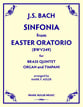 Sinfonia from Easter Oratorio Organ sheet music cover